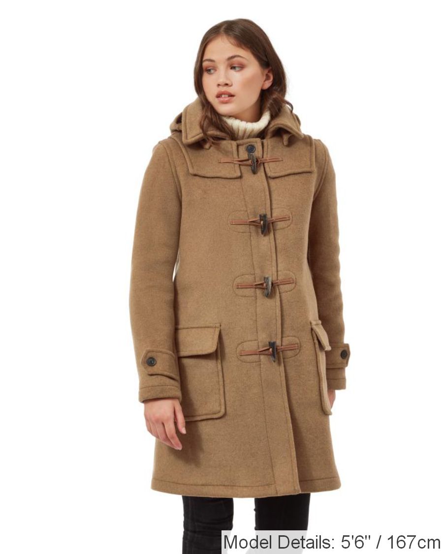 Women's London Classic Fit Duffle Coat - Camel