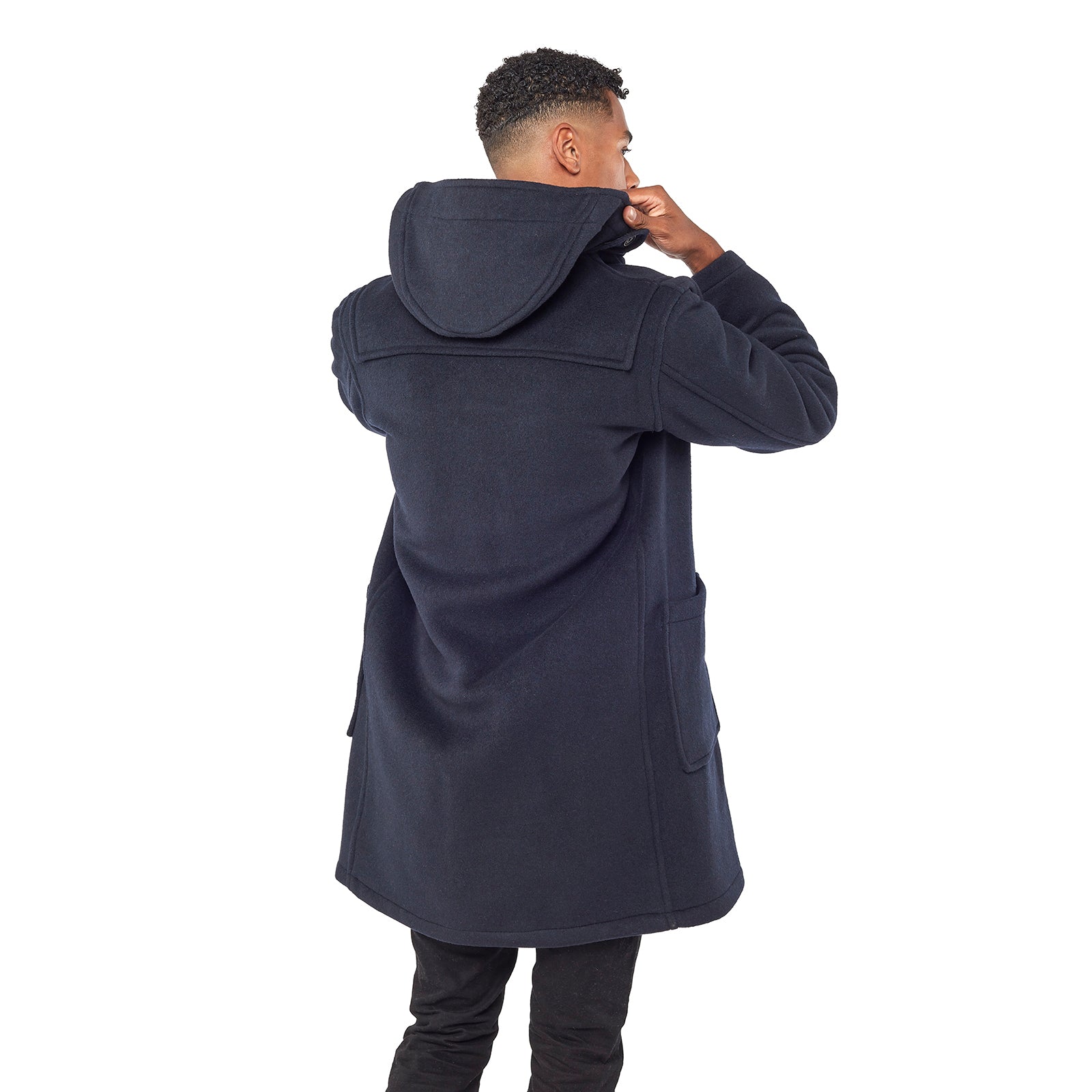 Men's Classic Fit Duffle Coat Navy | Original Montgomery | Original ...